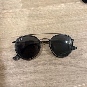 Round Double Bridge Sunglasses